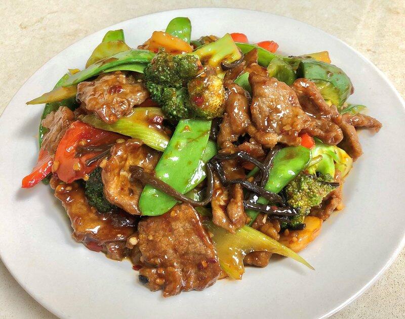 Beef w/ Garlic Sauce [Spicy]