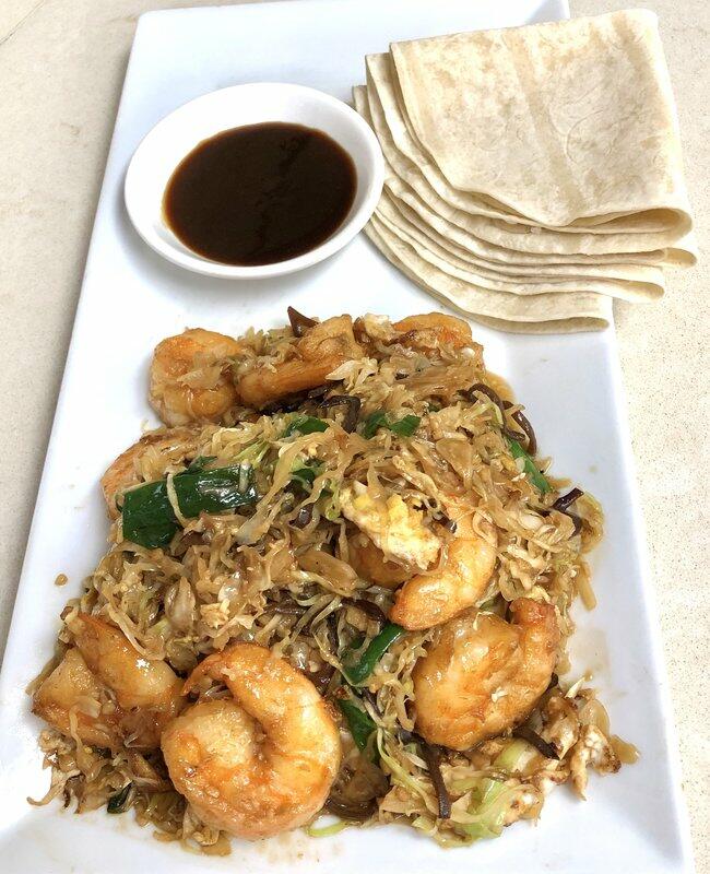 Moo Shu Shrimp