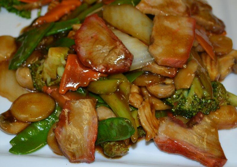 (#L) Roast Pork w/ Mixed Veg.