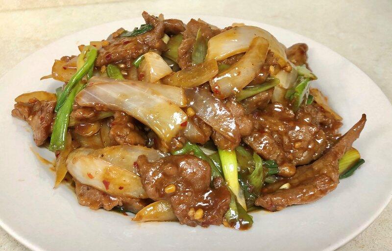 (#L) Mongolian Beef [Spicy]