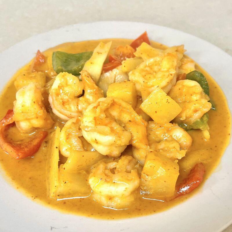 Red Curry Shrimp