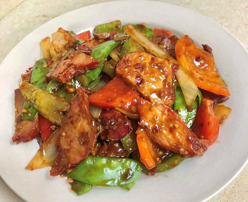 (#L) Szechuan Pork [Spicy]