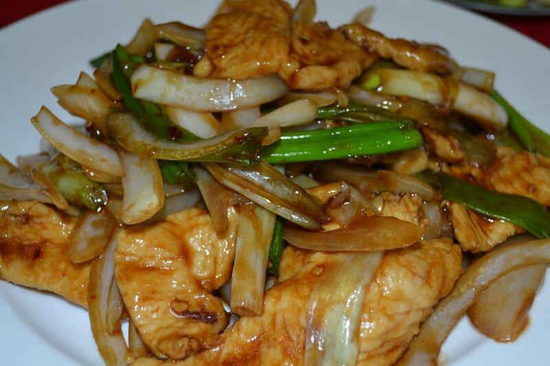 (#L) Mongolian Chicken [Spicy]