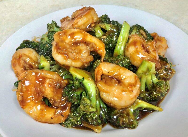 (#D) Shrimp w/ Broccoli