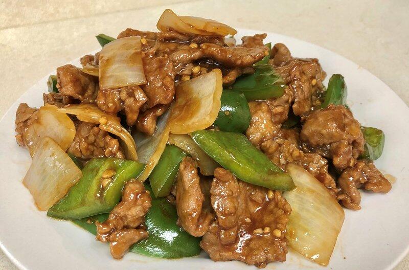 (#D) Pepper Steak w/ Onion