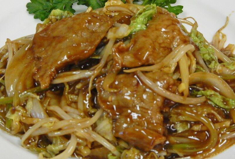 (#D) Beef Chow Mein