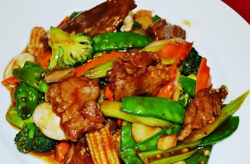 (#D) Beef w/ Mixed Veg.