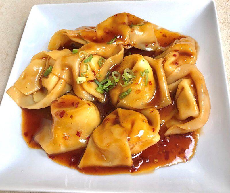 Spicy Tangy Wontons