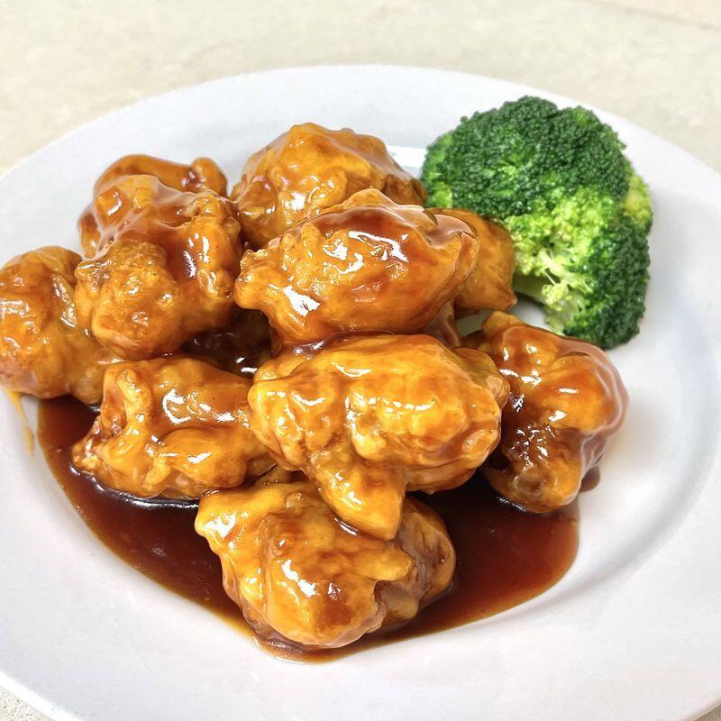 (#D) Orange Chicken [spicy]